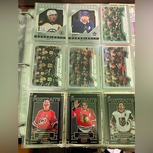 9 Assorted NHL hockey cards